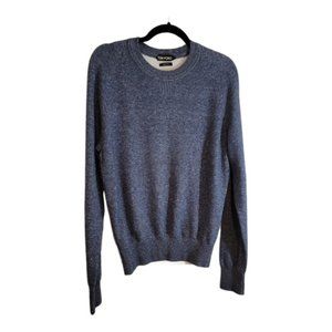 Tom Ford Crewneck Pullover Sweatshirt Long Sleeves Denim Blue - Size 48 - Medium